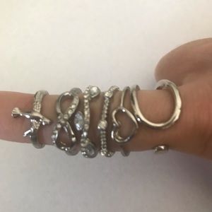 Silver ring Set
